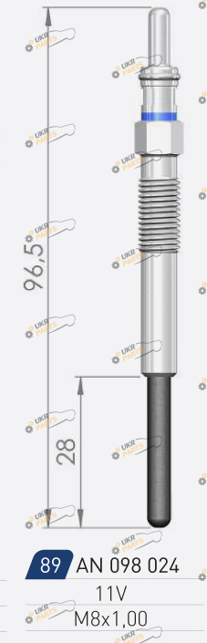 Свеча накаливания A-N PARTS 098 024